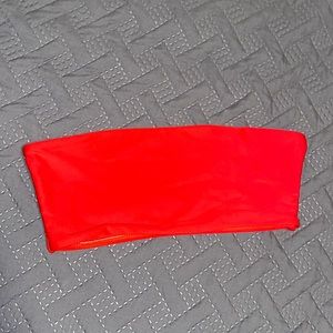 strapless bathing suit top